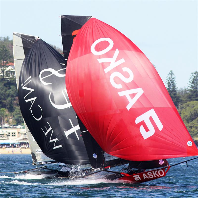 Asko Appliances and Finport Trade Finance are two of the hot teams for this season's major championships photo copyright Frank Quealey taken at Australian 18 Footers League and featuring the 18ft Skiff class