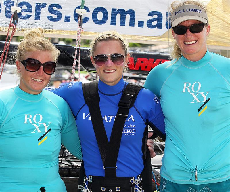 Katie Love's US team at the 2013 JJ Giltinan Championship - photo © Frank Quealey