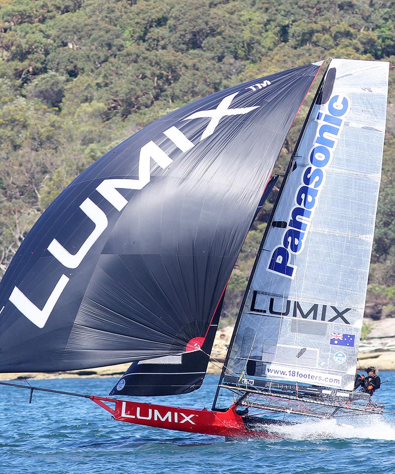 US sailor Katie Love and her Lumix team showed their best form so far this season photo copyright Frank Quealey taken at Australian 18 Footers League and featuring the 18ft Skiff class