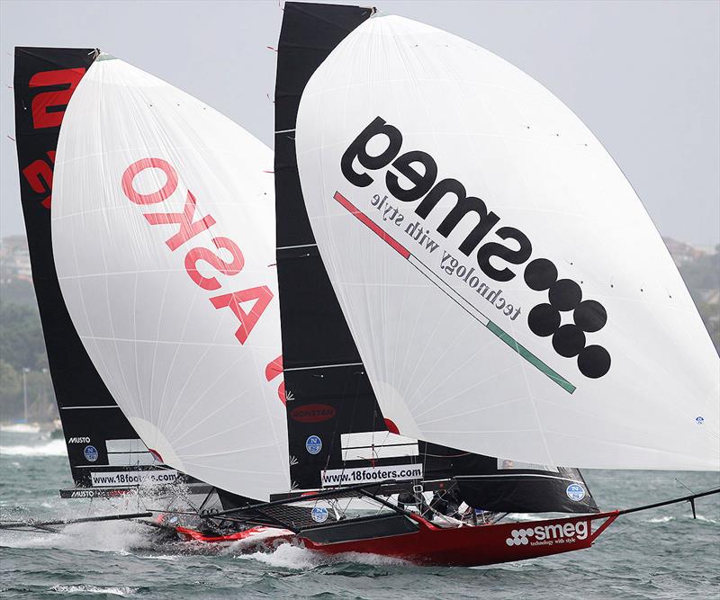 Is this what we will see on Sydney Harbour on Sunday - 2019 Club Championship photo copyright Frank Quealey taken at Australian 18 Footers League and featuring the 18ft Skiff class