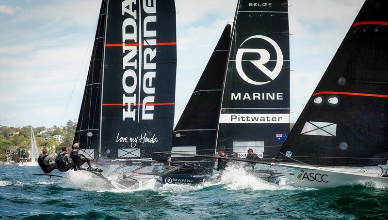 Honda Marine, R Marine and ASCC - 2019 JJ Giltinan Championship, Sydney Harbour, March 2019, - photo © Michael Chittenden