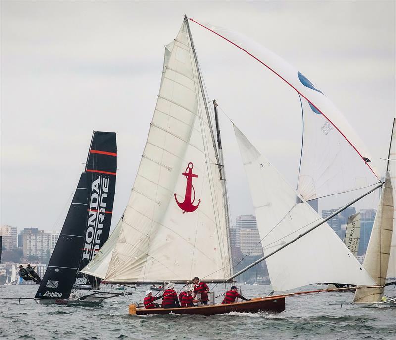 The JJ's have been contested since 1938 - just before the start of WWII - 18ft skiffs, Sydney - photo © Michael Chittenden