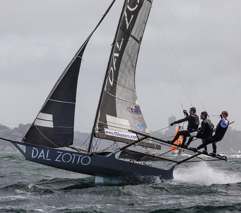 Team Dal Zotto in action during the 2018- Season photo copyright Frank Quealey taken at Australian 18 Footers League and featuring the 18ft Skiff class
