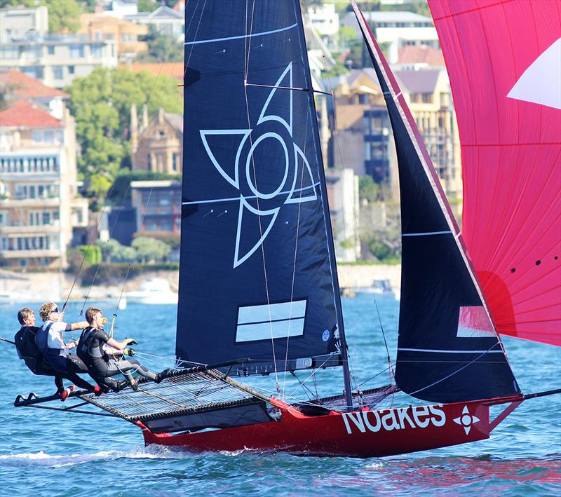 Noakesailing on her way to winning Race 2 of the Spring Championship - photo © Frank Quealey