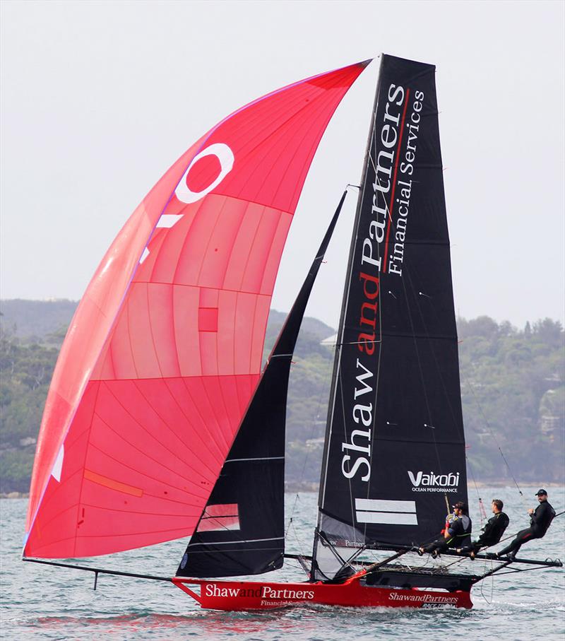 Defening champion team led by James Dorron - 18ft Skiff NSW Championship 2019 - photo © Frank Quealey