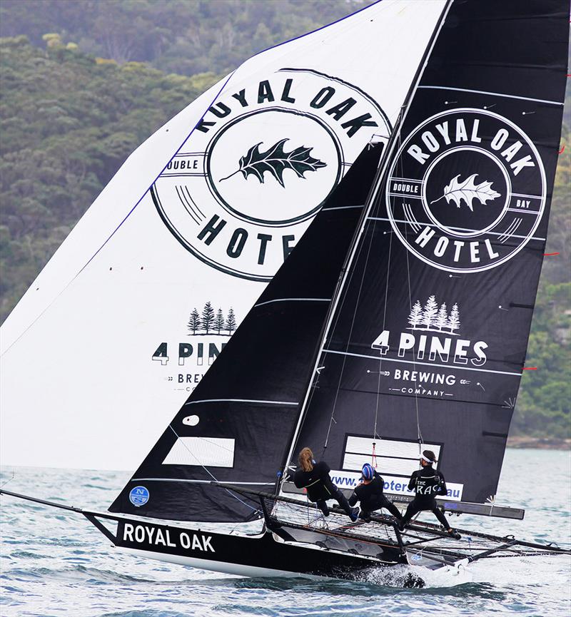 The Oak Double Bay-4 Pines is definitely the big improver in 2020 - 18ft Skiff NSW Championship 2019 - photo © Frank Quealey