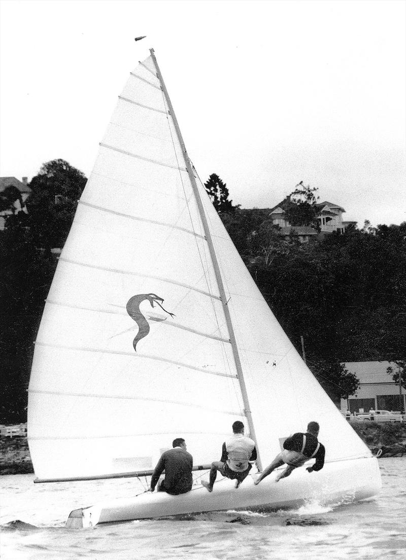 Venom dominated the fleet to win the 1961 JJ Giltinan World Championship on the Brisbane River - photo © Frank Quealey