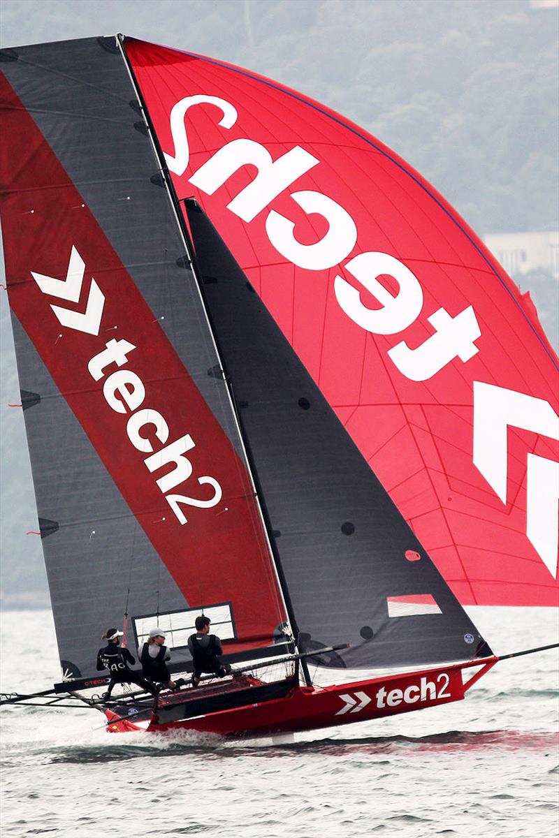 tech2 photo copyright Frank Quealey taken at Australian 18 Footers League and featuring the 18ft Skiff class