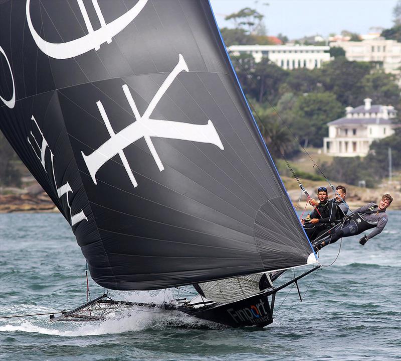 Finport Finance has a strong team for the major championship - 2020-2021 NSW Championship photo copyright Frank Quealey taken at Australian 18 Footers League and featuring the 18ft Skiff class
