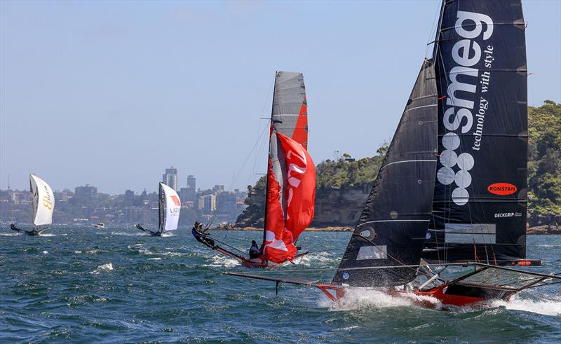 18ft Skiff NSW Championship on Sydney Harbour Race 6 - photo © Michael Chittenden