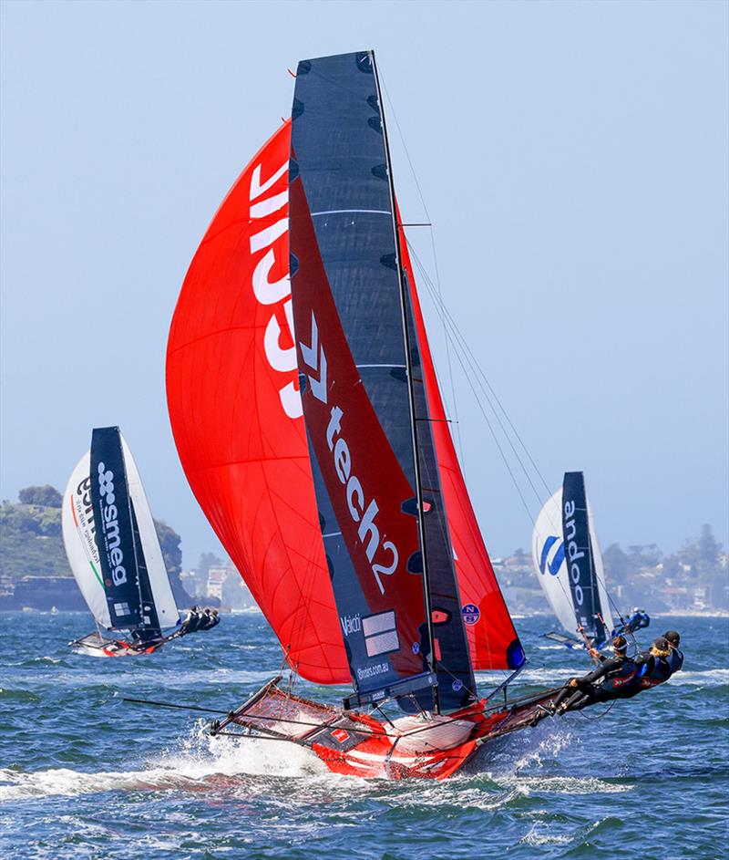 18ft Skiff NSW Championship on Sydney Harbour Race 6 - photo © Michael Chittenden