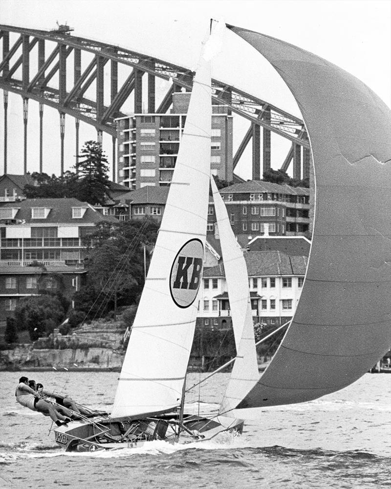 Bruce Farr design, KB - Australian 18 Footers Championship - photo © Frank Quealey