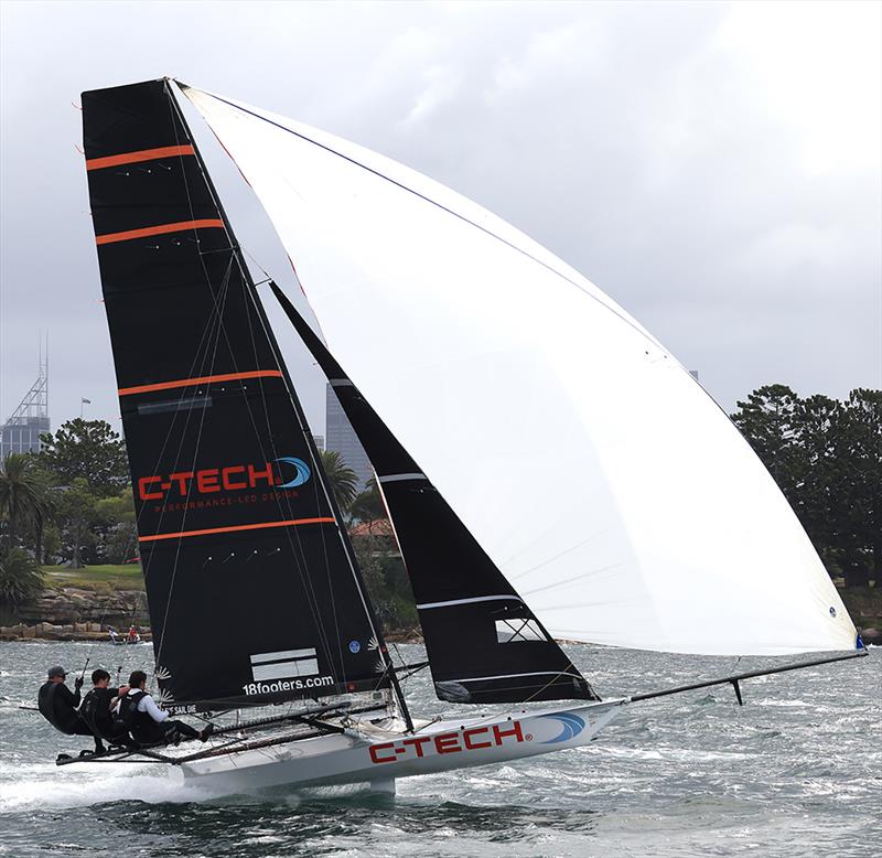 Day 3 of the 100th 18ft Skiff Australian Championship photo copyright Michael Chittenden taken at Australian 18 Footers League and featuring the 18ft Skiff class