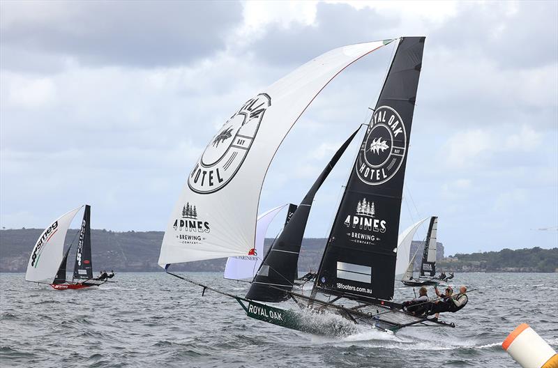 Day 3 of the 100th 18ft Skiff Australian Championship photo copyright Michael Chittenden taken at Australian 18 Footers League and featuring the 18ft Skiff class