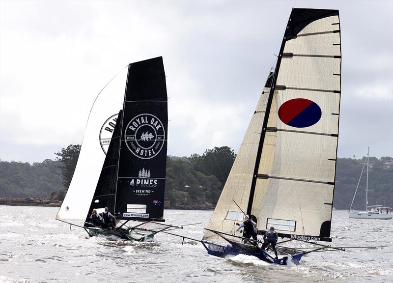 18ft Skiffs 2022 JJ Giltinan Championship Invitation Race photo copyright Michael Chittenden taken at Australian 18 Footers League and featuring the 18ft Skiff class