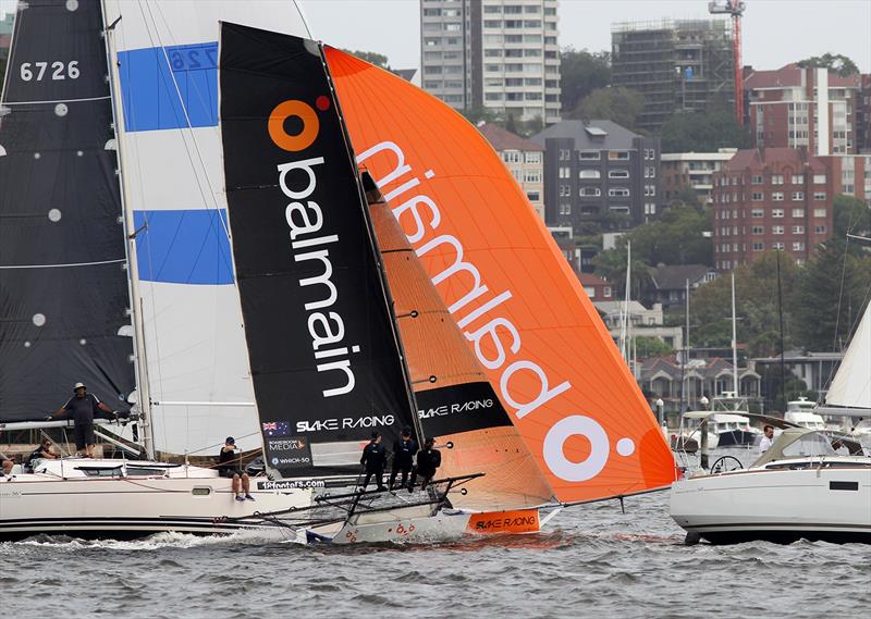 2022 18ft Skiff JJ Giltinan Championship Race 1 photo copyright Frank Quealey taken at Australian 18 Footers League and featuring the 18ft Skiff class