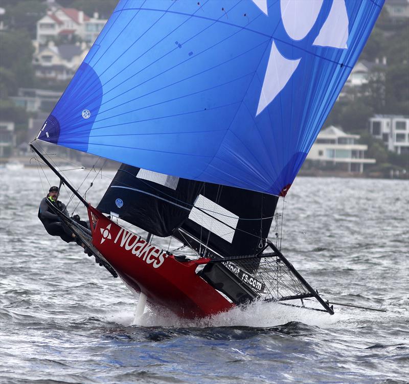2022 18ft Skiff JJ Giltinan Championship Race 2 photo copyright Frank Quealey taken at Australian 18 Footers League and featuring the 18ft Skiff class