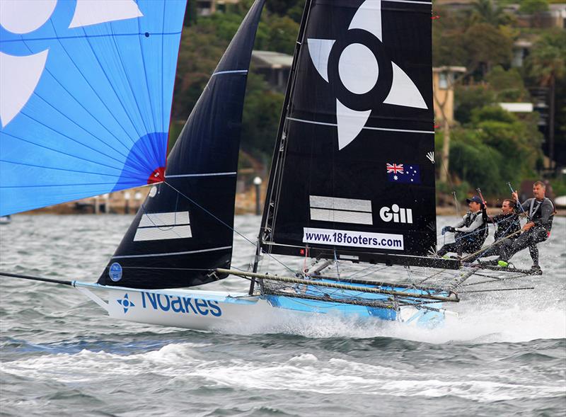David Witt, Tom Clout and Tom Anderson teamed up again in the 2021 Supercup photo copyright Frank Quealey taken at Australian 18 Footers League and featuring the 18ft Skiff class
