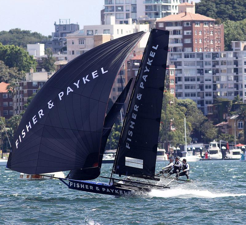 Fisher & Paykel, 2020-21, on a high speed westerly ride - photo © Frank Quealey