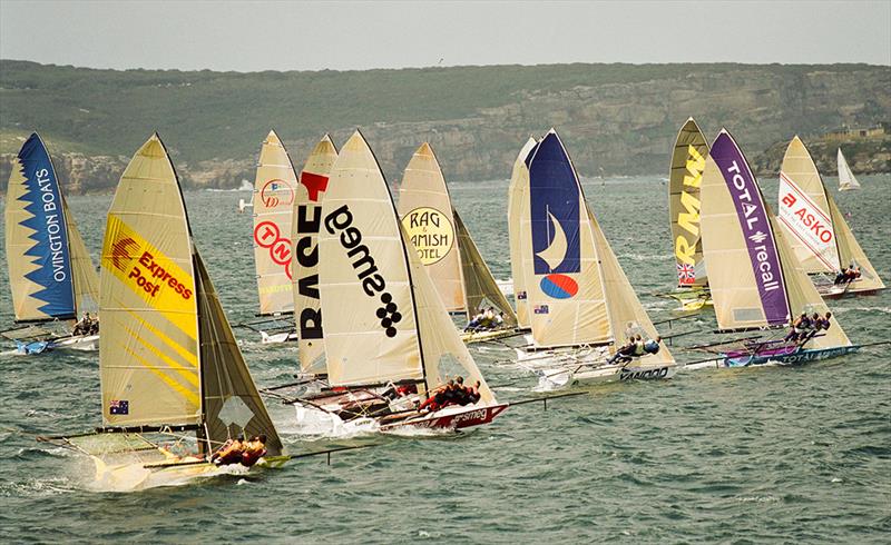 Hugh Stodart's Express Post in a race start during the 2003 JJ Giltinan Championship - photo © Frank Quealey