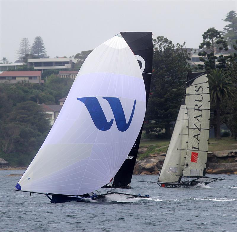 Andoo and Lazarus - 18ft Skiff Australian Championship - photo © Frank Quealey