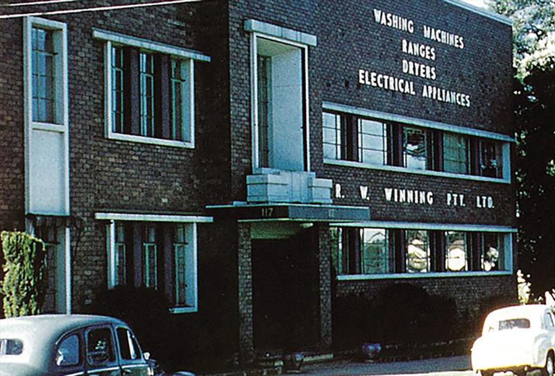 R.W. Winning Pty Ltd building - photo © Archive
