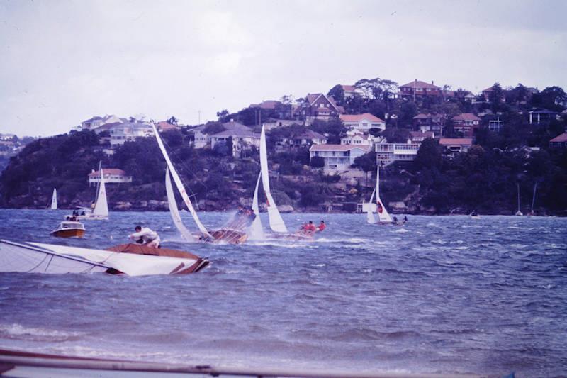 18ft Skiffs in the Sydney Harbour Marathon photo copyright John Stanley Collection taken at Sydney Flying Squadron and featuring the 18ft Skiff class