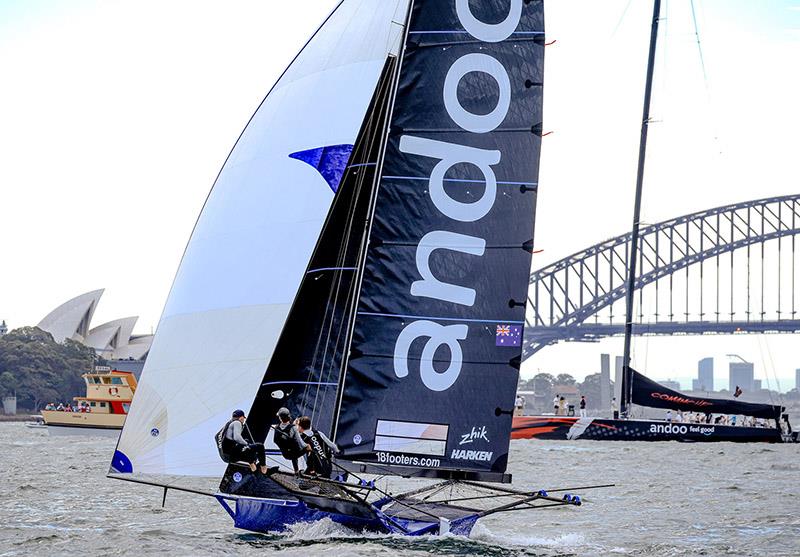 Andoo in the Balmain Cup - Australian 18ft Skiff Championship - photo © SailMedia