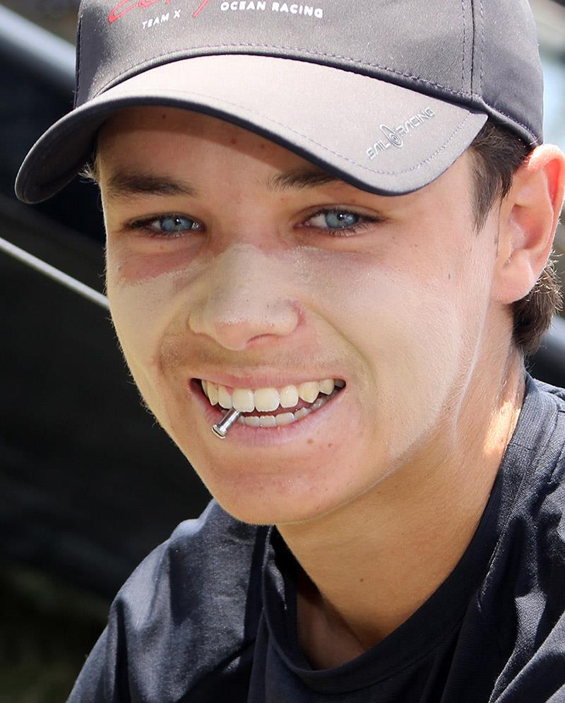 Joel Beashel, stepped up as replacement skipper of Andoo, and finished third, in the final race of the championship - Winnings JJ Giltinan Championship - photo © Frank Quealey