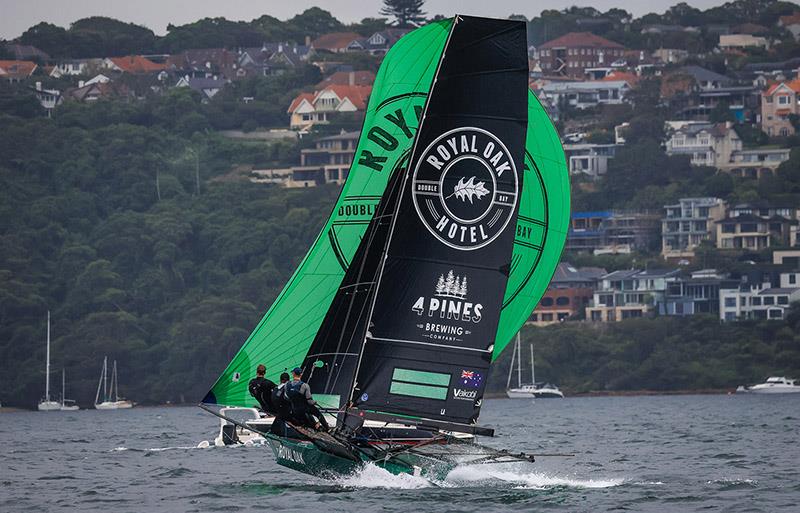 The Oak Double Bay-4 Pines on the way to 7th place in Race 1 of the championship - Winnings JJ Giltinan Championship - photo © SailMedia