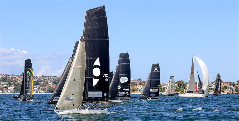 Race 8 windward leg - JJ Giltinan Championship - photo © SailMedia