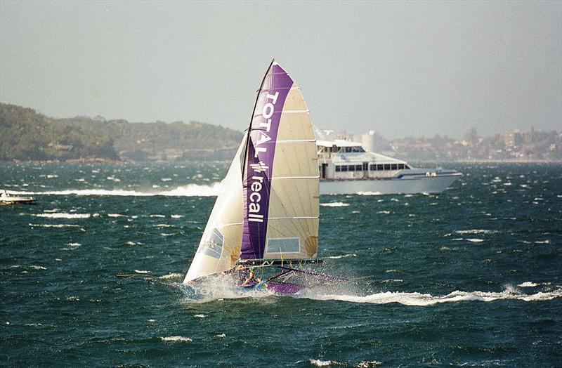 Total Recall - JJ Giltinan World 18 Footer Championship photo copyright Frank Quealey taken at Australian 18 Footers League and featuring the 18ft Skiff class
