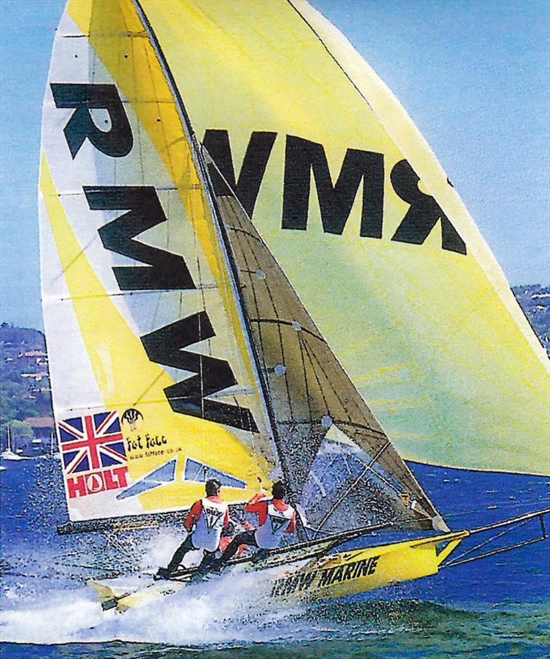 UKs RMW Marine - JJ Giltinan World 18 Footer Championship photo copyright Bob Ross taken at Australian 18 Footers League and featuring the 18ft Skiff class