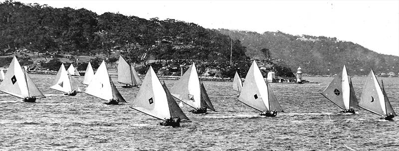 Scene from the 1919 Australian Championship - photo © John Stanley Collection