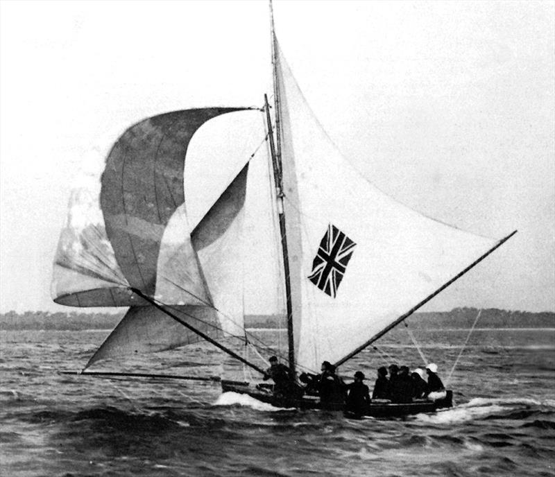 Australian II at Perth in 1907 - photo © Perth Flying Squadron collection