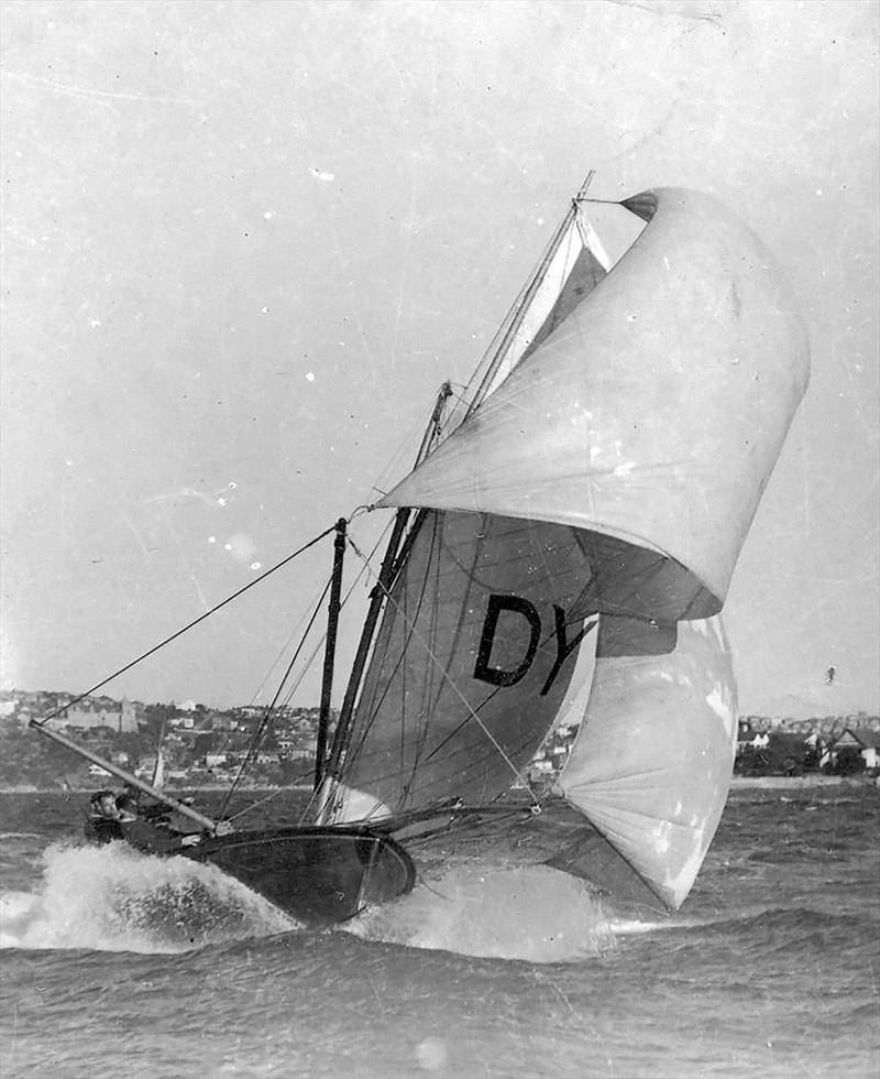 1935, Dee Why photo copyright Archive taken at Australian 18 Footers League and featuring the 18ft Skiff class