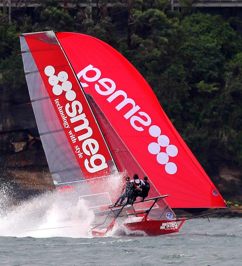 2016, Smeg, long-term sponsor and Giltinan champion photo copyright Australian 18 Footers League taken at Australian 18 Footers League and featuring the 18ft Skiff class