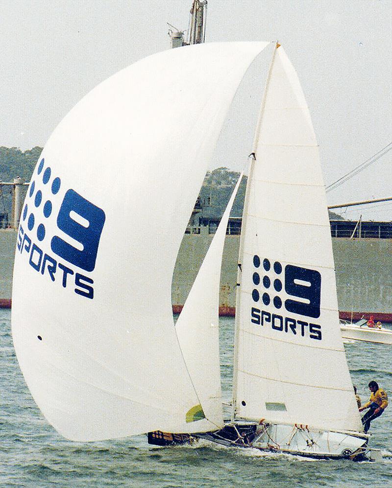 Porter's final 18, 9 Sports in 1979-80 photo copyright Arcive taken at Australian 18 Footers League and featuring the 18ft Skiff class
