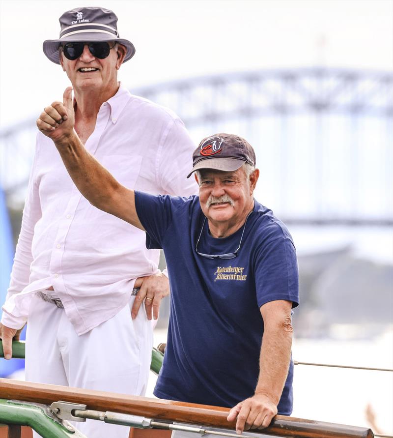 Woody acknowledges Yandoo's JJ Giltinan World Championship victory photo copyright SailMedia taken at Australian 18 Footers League and featuring the 18ft Skiff class
