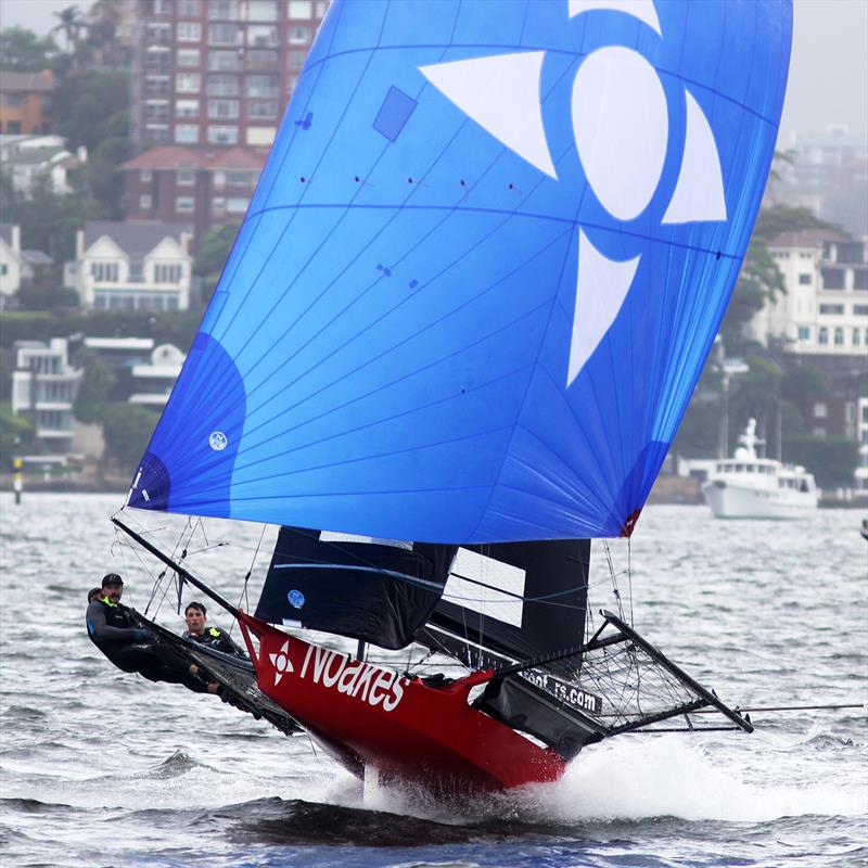 Noakes Youth at the 2022 Giltinan Championship photo copyright Frank Quealey taken at Australian 18 Footers League and featuring the 18ft Skiff class