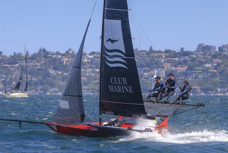 Club Marine's team were in the top six for most of the long course - 2025 SIXT Spring Championship - photo © SailMedia