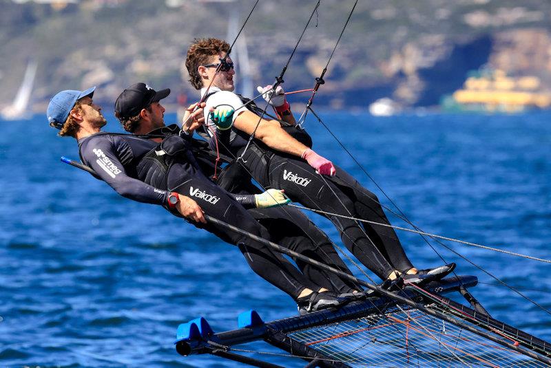 Smeg crew in action - photo © SailMedia