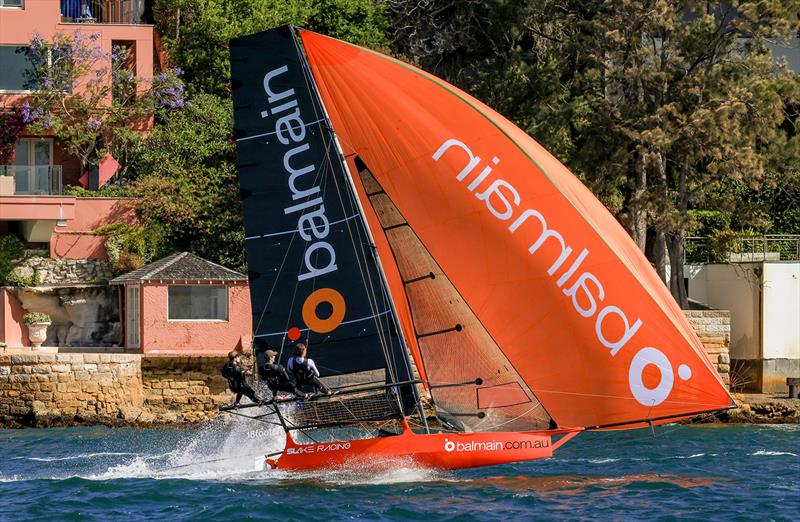 North East spinnaker run to the finish line - photo © SailMedia