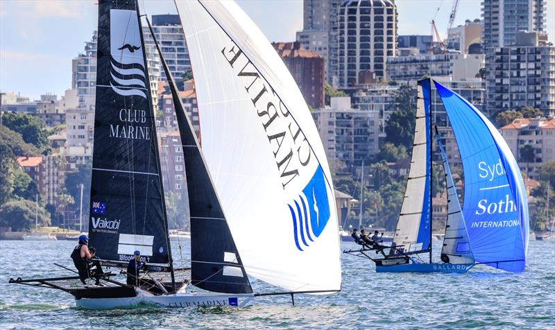 Emma and Bec on the first weekend at the state titles - photo © SailMedia