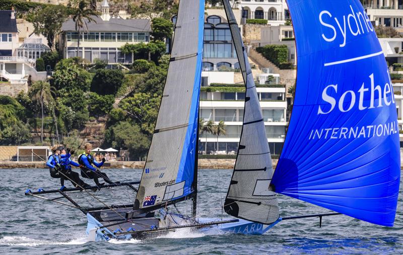 18ft Skiff NSW Championship Day 3 - Sotheby's Ballard Property in Race 5 - photo © SailMedia