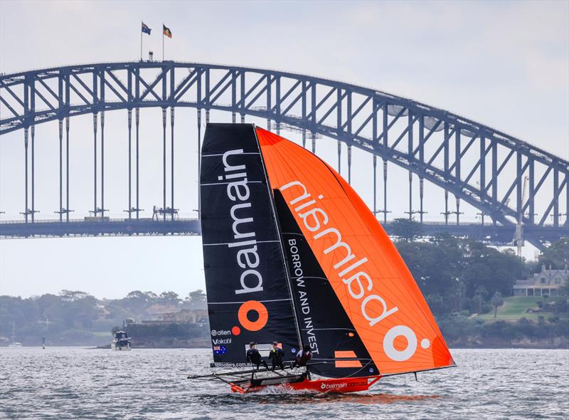 JJ Giltinan 18ft Skiff World Championship 2026 Invitation Race - Australian champion Balmain wins - photo © SailMedia