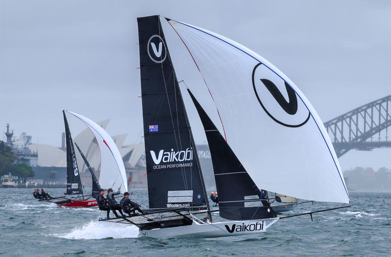 JJ Giltinan 18ft Skiff World Championship 2026 Race 2 - The first run to Obelisk - photo © SailMedia