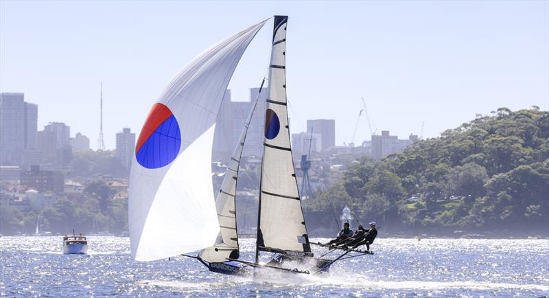 Giltinan World champion Yandoo heads the Australian contingent photo copyright SailMedia taken at Australian 18 Footers League and featuring the 18ft Skiff class