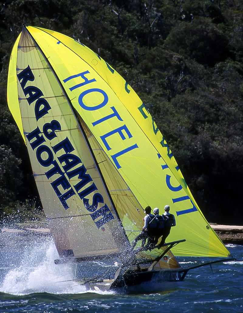 John Harris' first Rag and Famish Hotel in 1999-2000 - photo © Bob Ross
