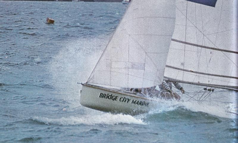 Bridge City Marine (Ted Bland) didn't make the NZ team, but won the Invitation Race - 1974 18ft Skiff Worlds in Auckland photo copyright Jenny Farrell taken at Auckland Sailing Club and featuring the 18ft Skiff class